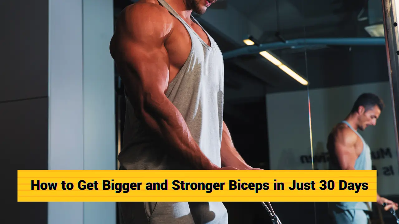 How to Get Bigger and Stronger Biceps in Just 30 Days